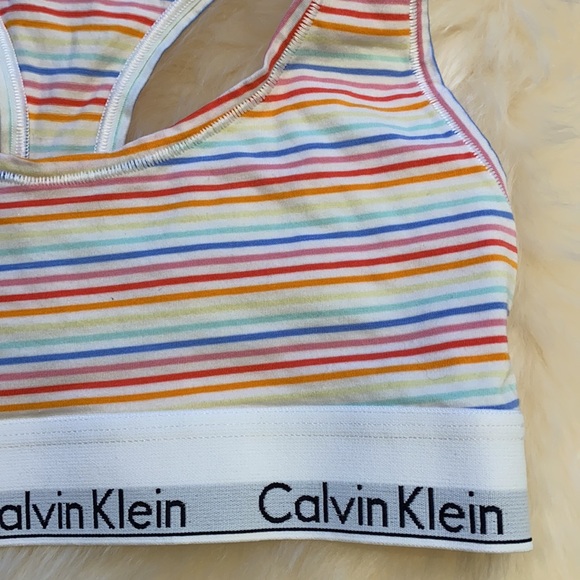 Calvin Klein unlined cotton bralette size S - Picture 8 of 8